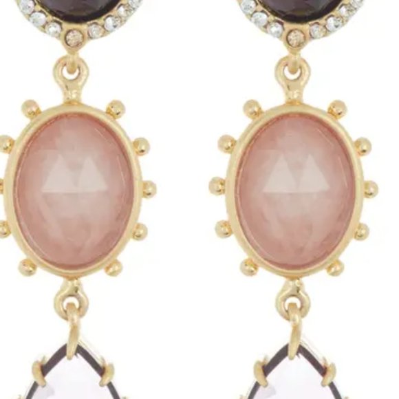 kate spade new york small linear drop earrings - Picture 6 of 6